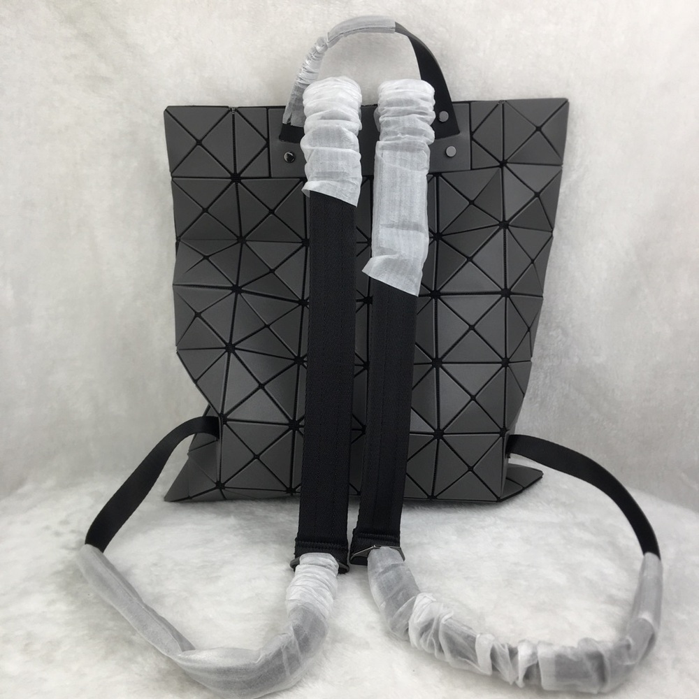 "BAO BAO ISSEY MIYAKE
FLAT PACK Backpacks GREY" - Picture 7 of 9